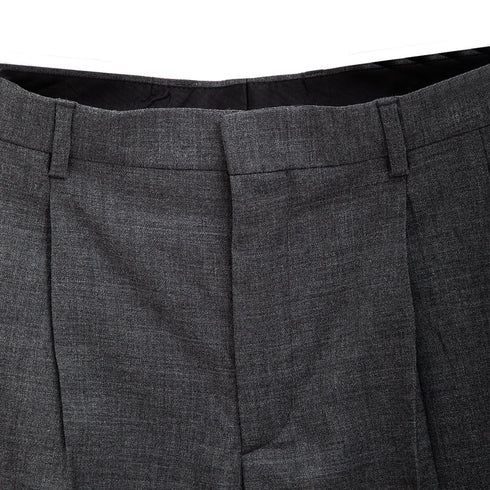 Sunflower Wide Pleated Trouser Antracite 4109 Degli Uberti